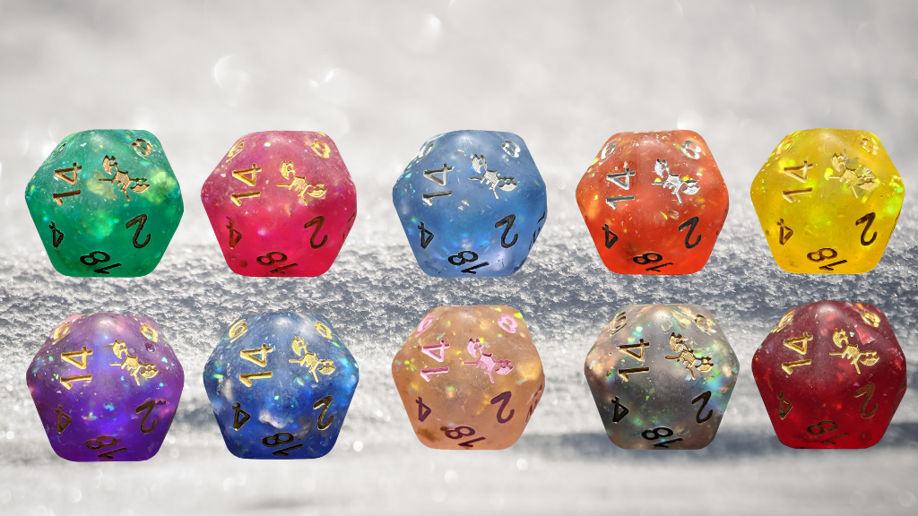 SkullSplitter Dice 2020 Frosted Collection