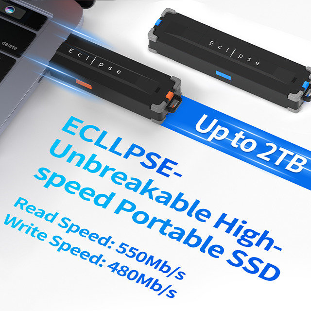 ECLLPSE - Unbreakable High-Speed Portable SSD