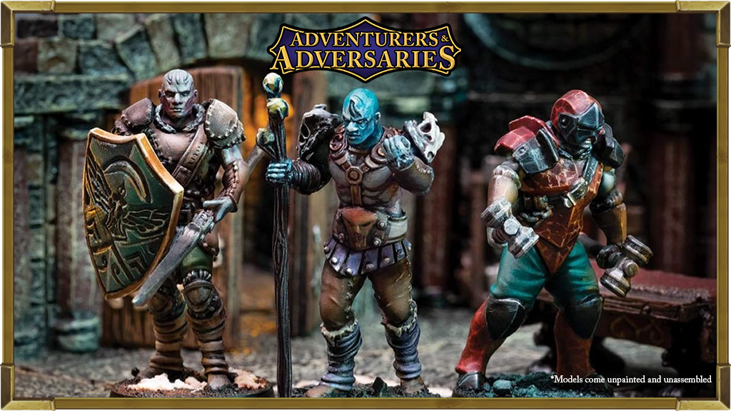 Adventurers & Adversaries Wave 5 Modular D&D RPG Miniatures