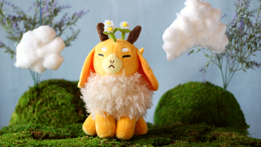 Mountain Chamomile Tea Dragon Plushie