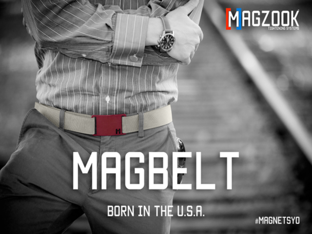 MAGBELT - A magnetic belt that fits perfectly to your waist.