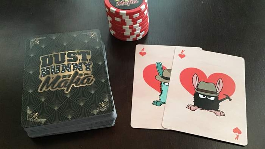 Dust Bunny Mafia Poker Playing Cards - Make 100