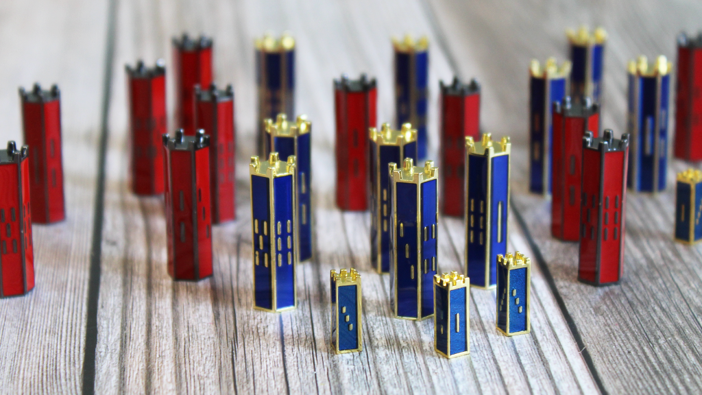 Fortress Dice - Unique Metal Dice for RPGs and Board Games