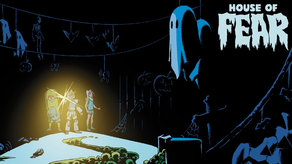 House of Fear: A scary, Lovecraftian comic for kids