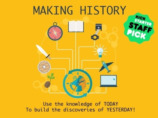 Making History: A K-12 Time-Travel Curriculum for Makers