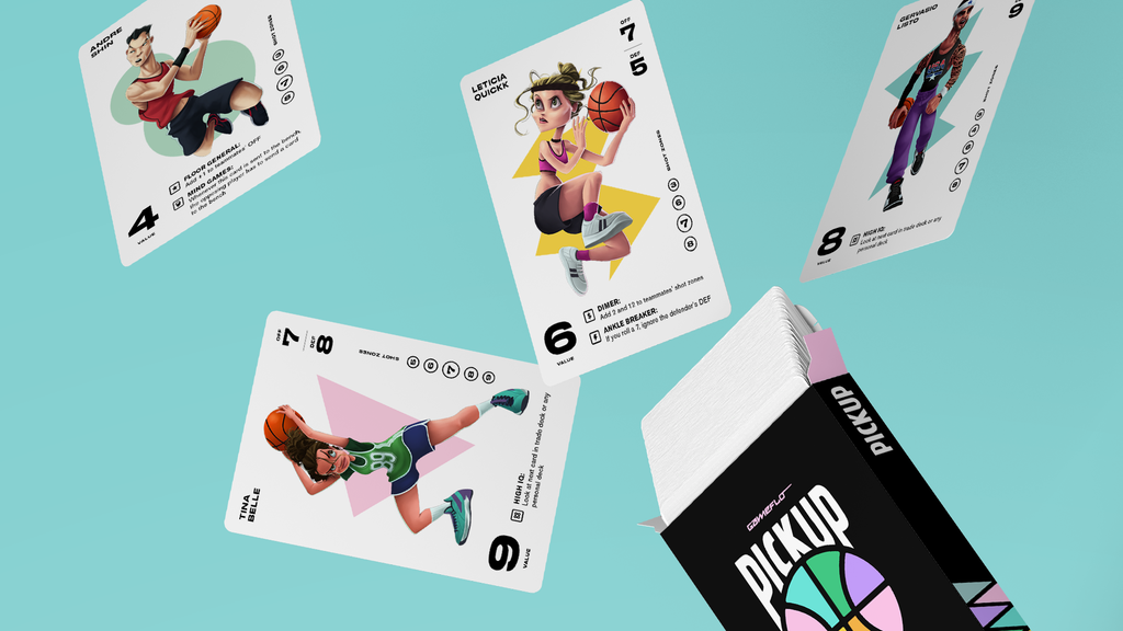 PickUp: Fast-paced Basketball Card Game!