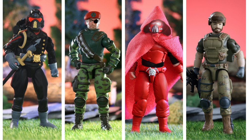 Strike Force Alpha action Figures