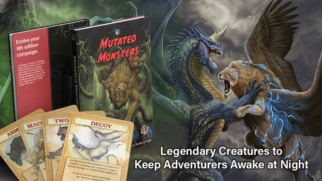 Mutated Monsters: Evolve your 5th edition campaign