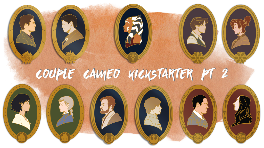 Couple Cameo Pins Pt. 2