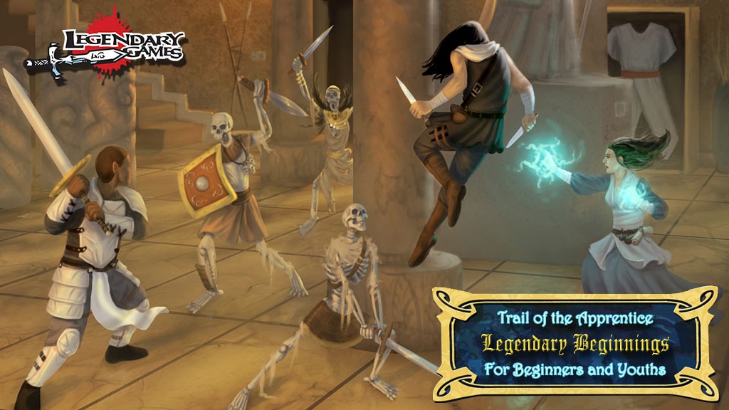 Trail of the Apprentice, a Pathfinder & 5E saga for all ages