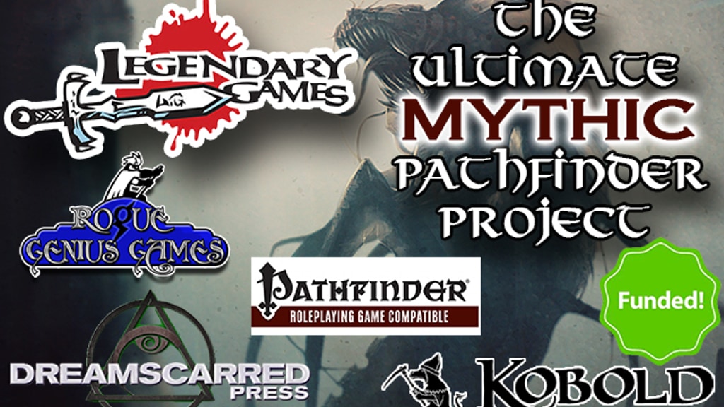 Mythic Mania: Three Mythic Rulebooks for Pathfinder RPG