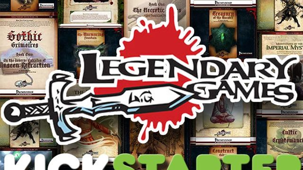 Legendary Games Pathfinder Books in Print