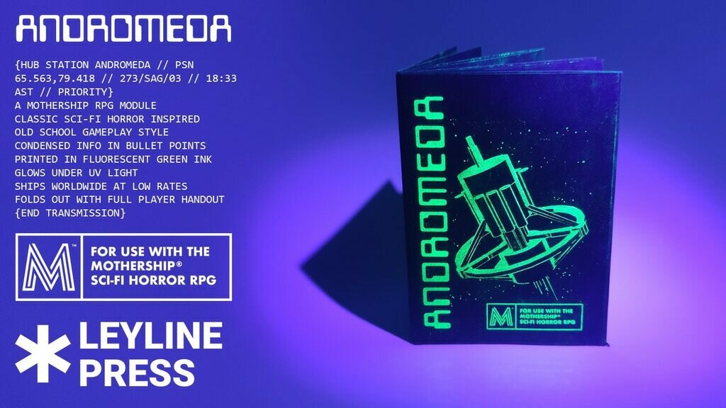 Andromeda: Module for Mothership Sci-Fi Horror RPG
