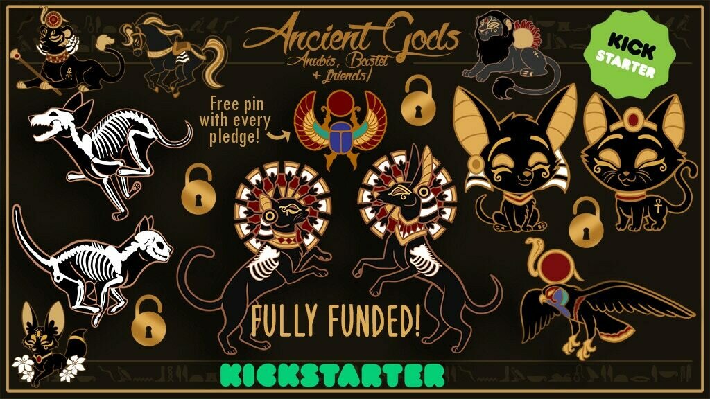 Ancient Gods: Anubis and Bastet