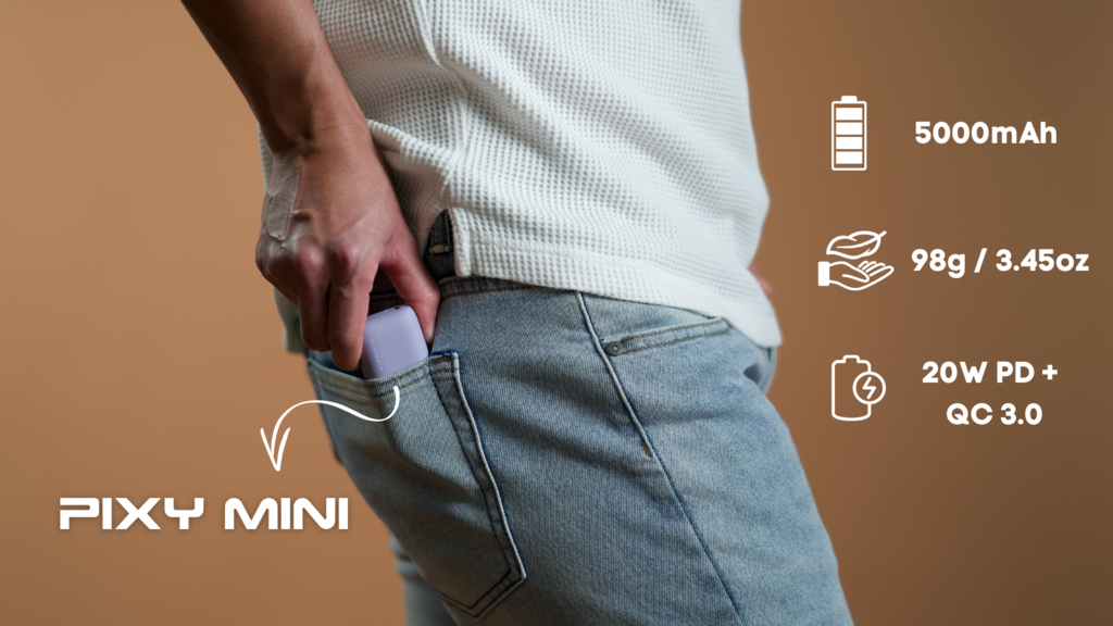 Pixy Mini: The World's Most Powerful Powerbank for Its Size
