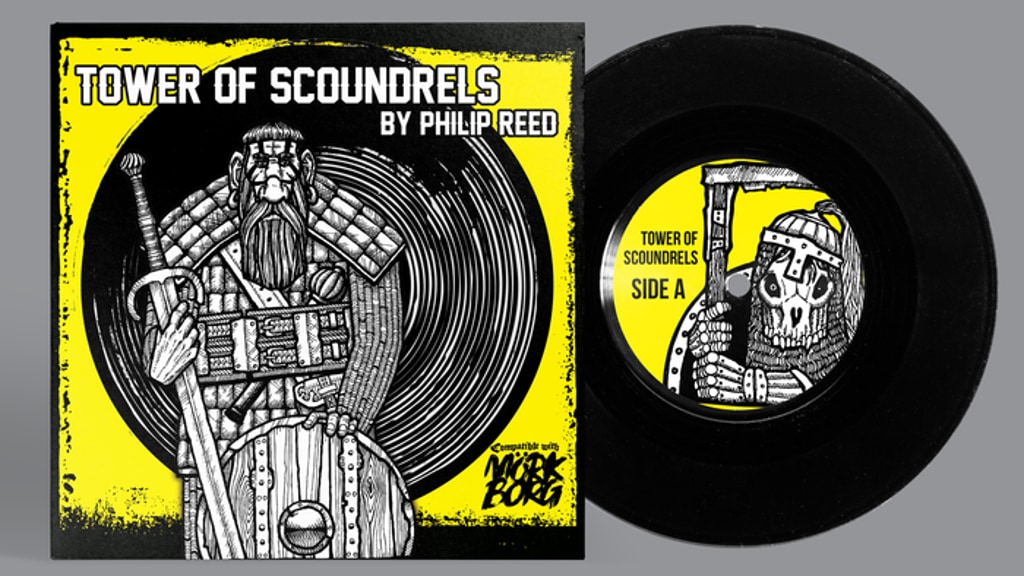 Tower of Scoundrels, a Third-Party Mörk Borg Adventure