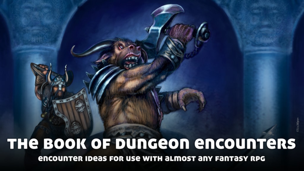 The Book of Dungeon Encounters, for use with Fantasy RPGs