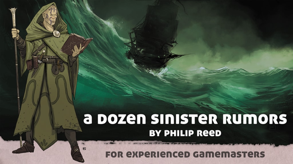 A Dozen Sinister Rumors, for use with Fantasy RPGs