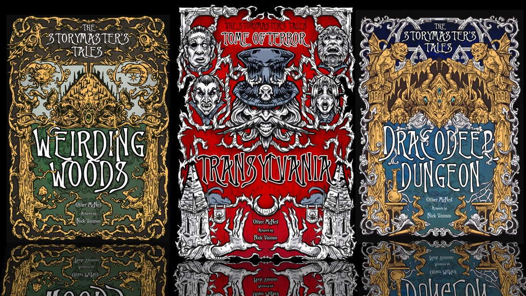 Tome of Terror: Transylvania & Storymaster Book & Card-packs