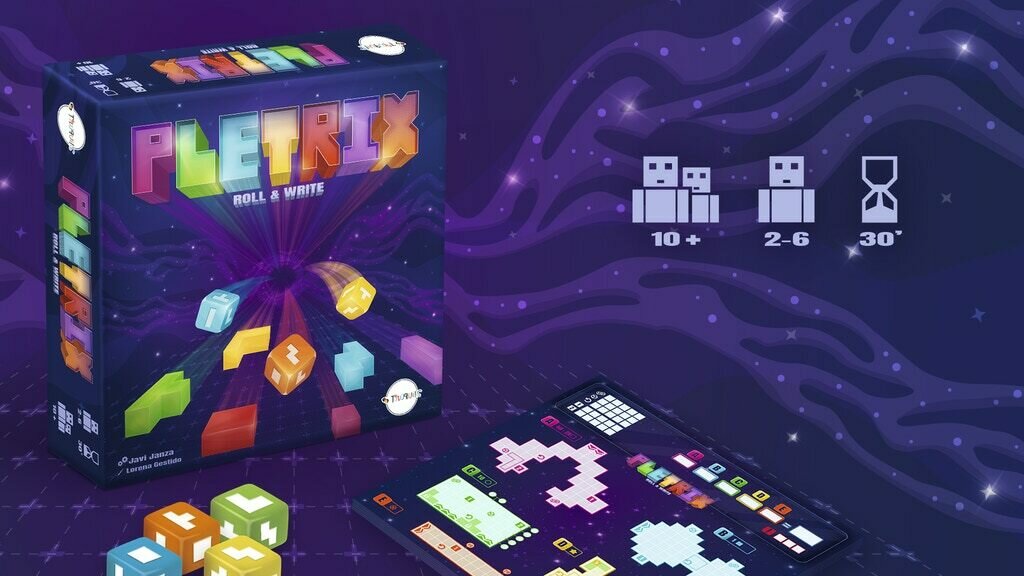 PLETRIX: Roll & Write board game