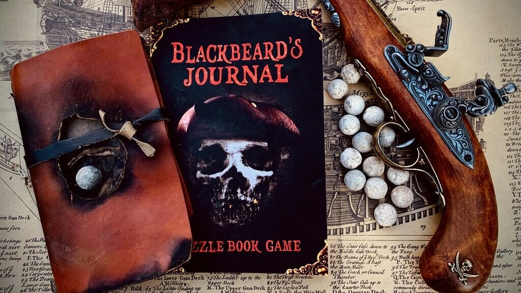 Blackbeard’s Journal: Puzzle Book Game
