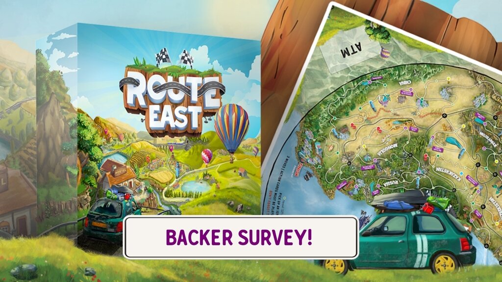 Route East - The Travel Adventure Game of 2022