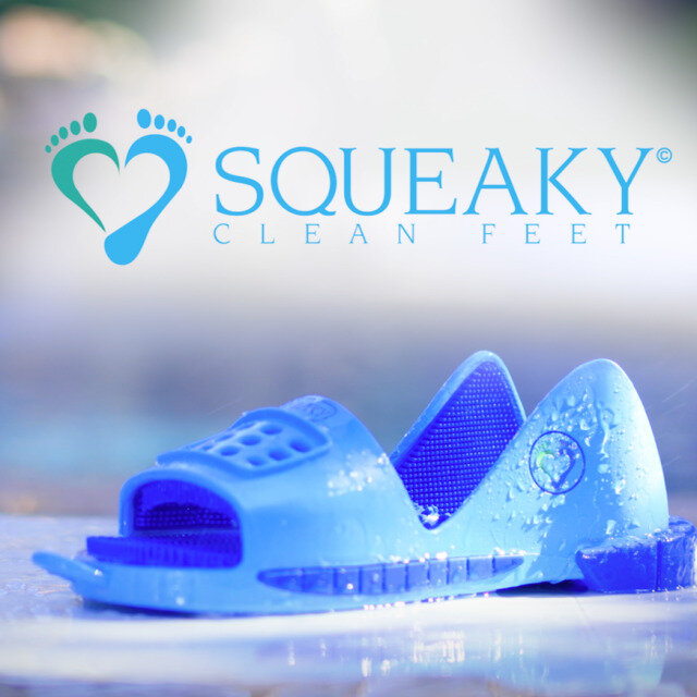Squeaky Clean Feet