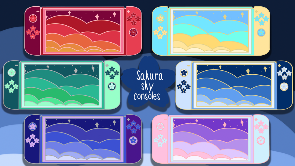 Sakura Sky Consoles