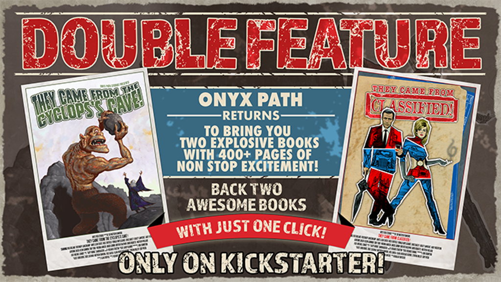 THEY CAME FROM THE CYCLOPS'S CAVE and [CLASSIFIED]