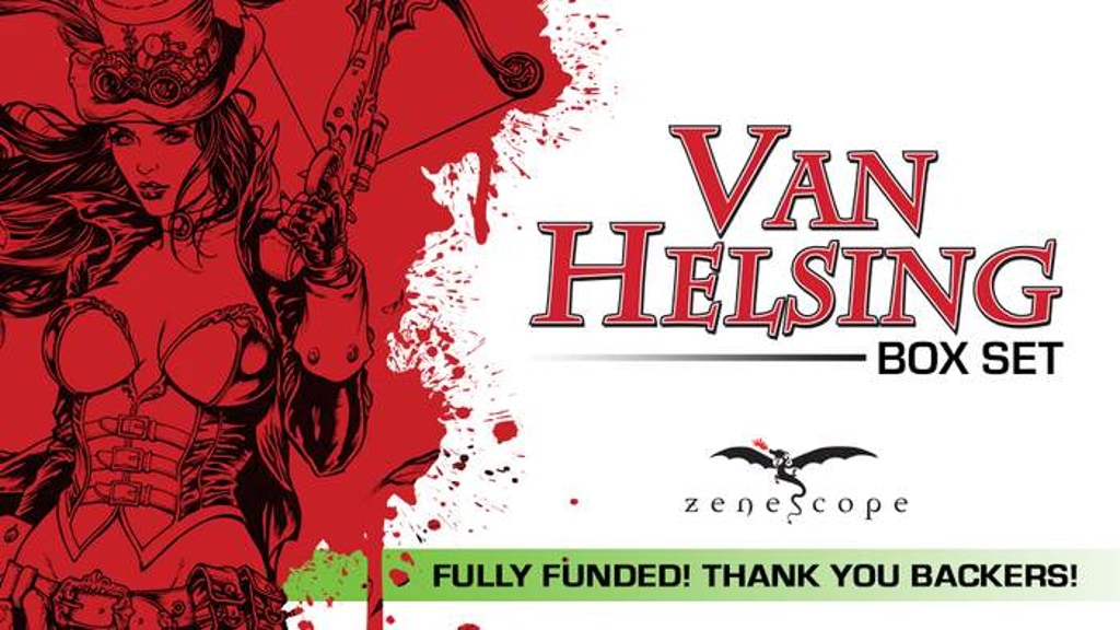 Zenescope's Van Helsing Graphic Novel Boxed Set
