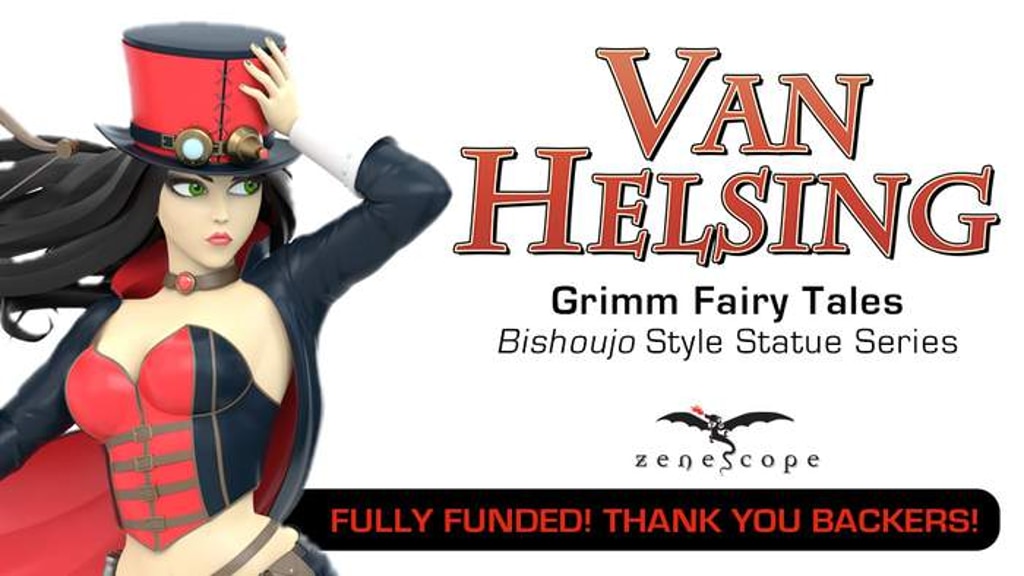 Zenescope's Van Helsing Bishoujo Style Collectible Statue