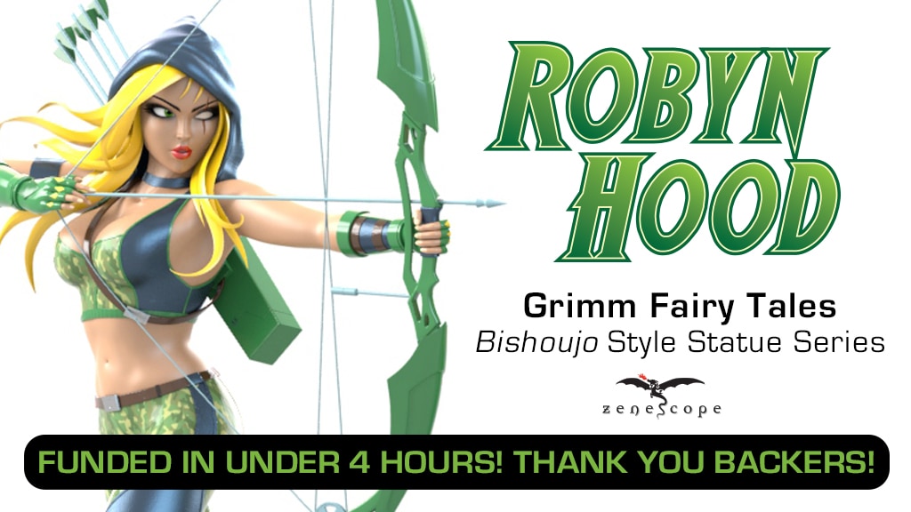 Robyn Hood Bishoujo Style Collectible Statue
