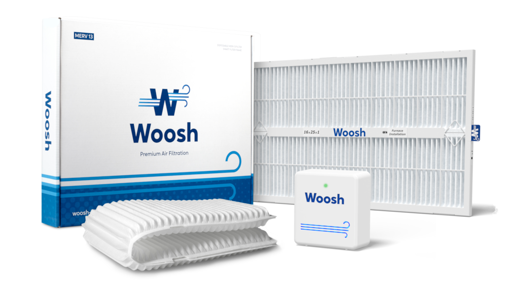 Woosh: Transform your home's HVAC into a smart air purifier