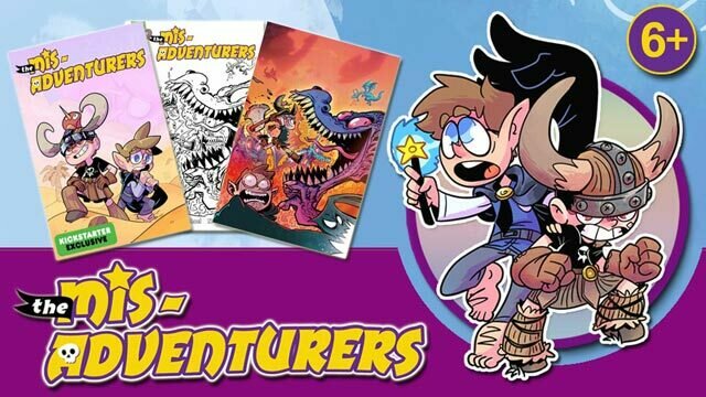 The Misadventurers Comic #1 of 4 Kickstarter Exclusive!