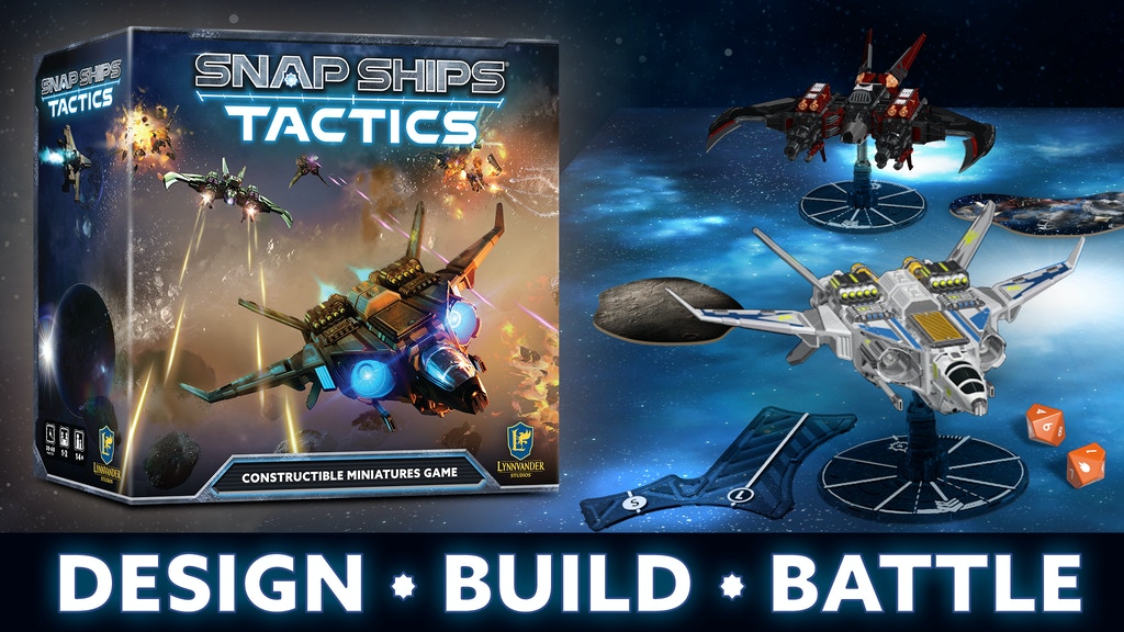Snap Ships Tactics: Constructible Miniatures Game
