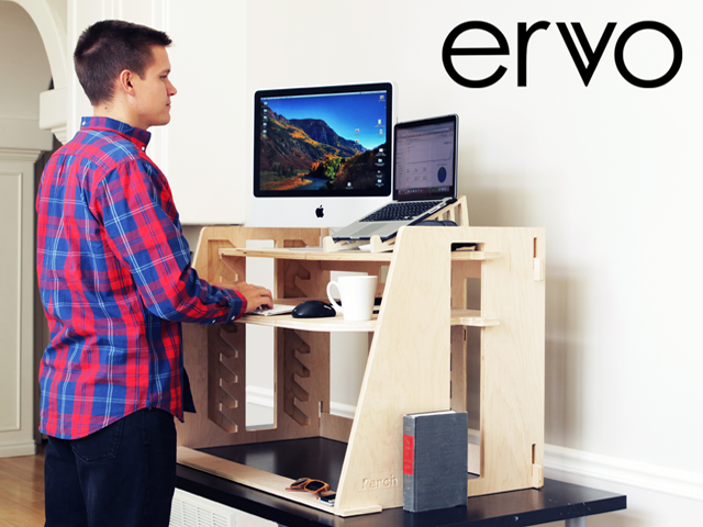 ERVO - A Revolutionary Sit-to-Stand Desk