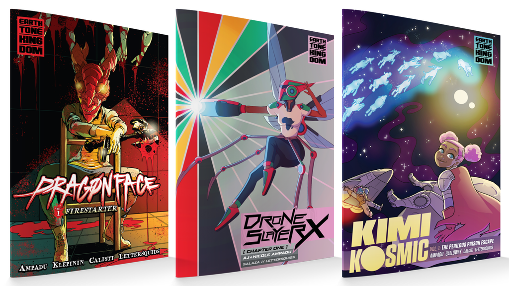 3 groundbreaking Graphic Novels, 3 incredible creative teams