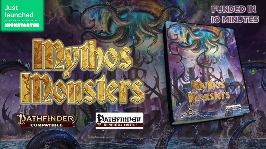 Mythos Monsters: 80+ eldritch evils for Pathfinder 1E & 2E