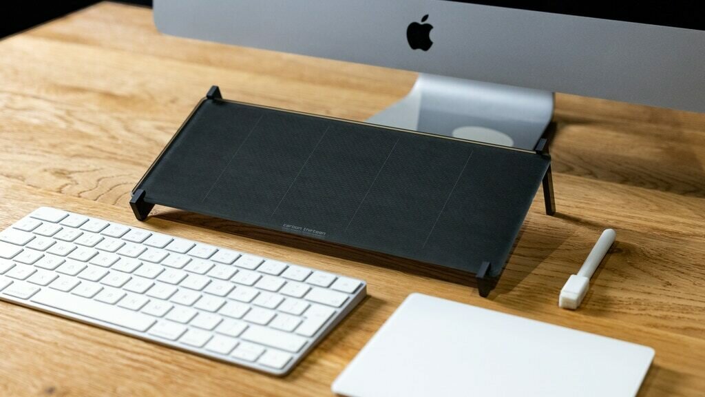 C13 Deskboard: The Minimalist Carbon Fibre Whiteboard