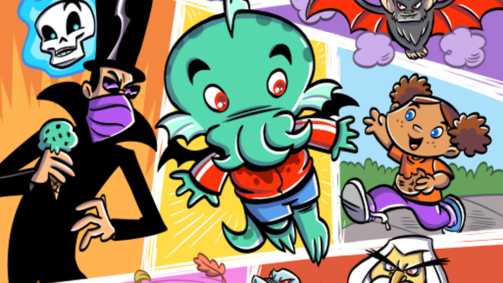 ADVENTURES OF CTHULHU JR. & FRIENDS: Graphic Novel & Plushie