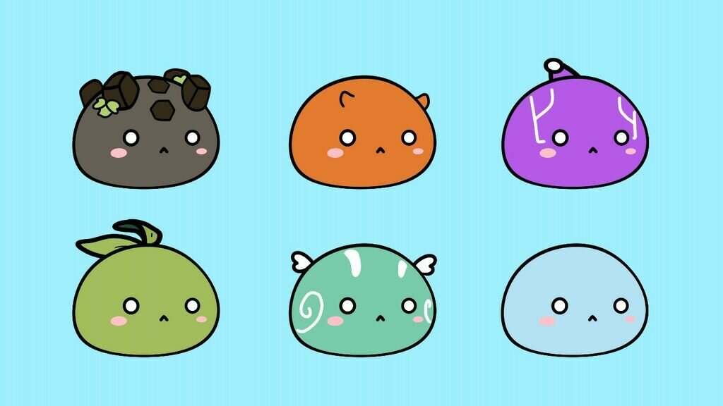 Genshin Slime Hard Enamel Pin