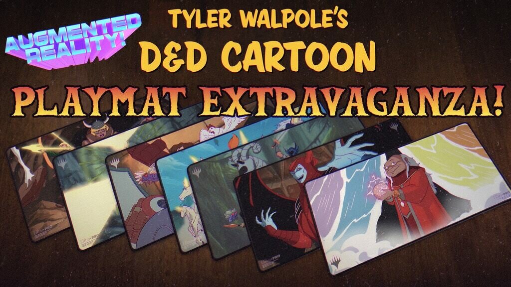 D&D Cartoon Secret Lair Augmented Reality Playmats!
