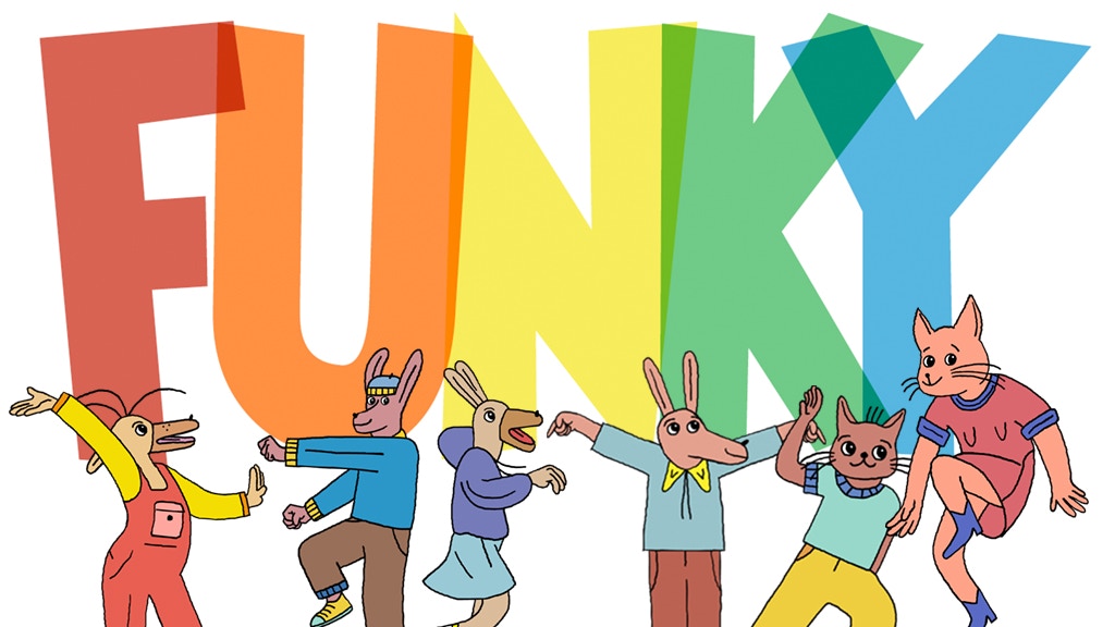 FUNKY - A Groovy Colorama Flipbook