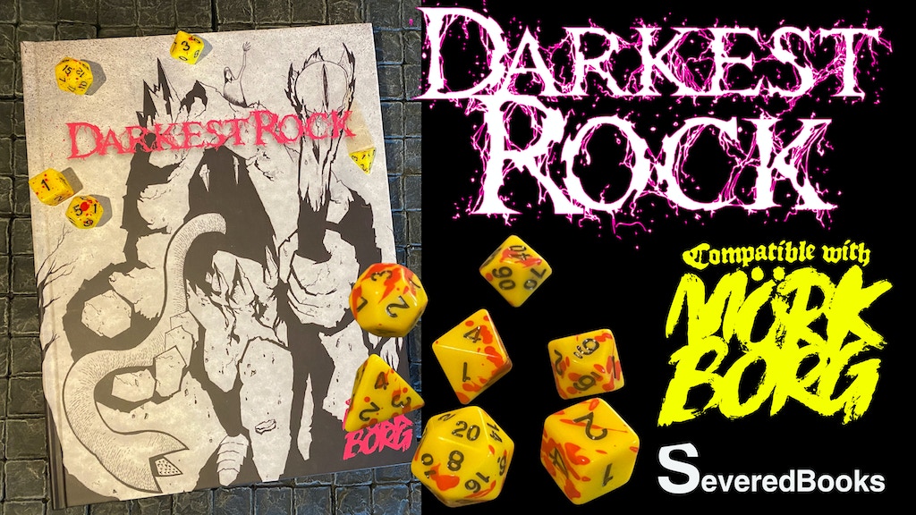 Darkest Rock - Mork Borg Module / OSR RPG