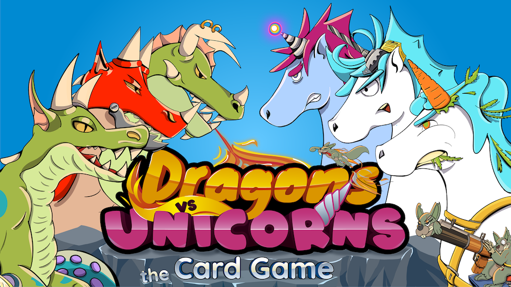 Dragons Vs Unicorns Card Game