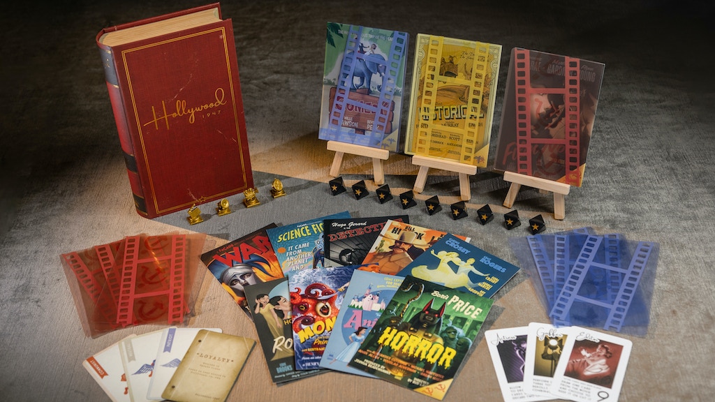 Hollywood 1947: A Movie-Making Game of Strategy & Deception