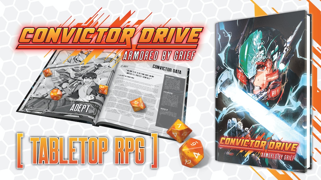 Convictor Drive: Armored by Grief - Japanese Anime TRPG