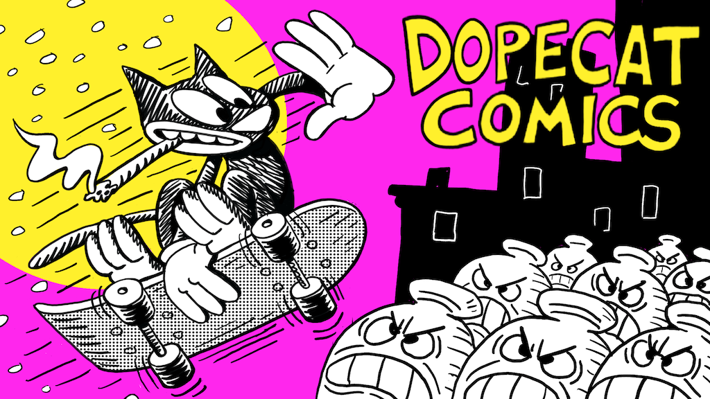 Dopecat Comics-Hit da Blunt /