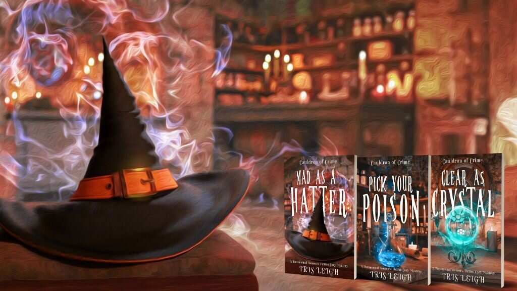 Cauldron of Crime: Cozy Mystery Books + Dot Journals