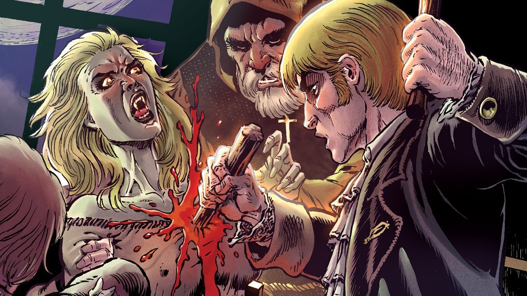 Vampire Macabre, Vampires & Fearless Dawn Horror Comic Books